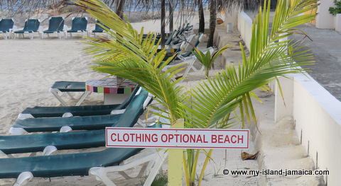 Best clothing optional beaches in jamaica