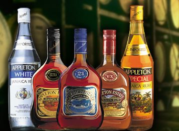 APPLETON rum is the proud production of APPLETON Estate in Jamaica and ...