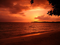 sandals whitehouse jamaica sunset