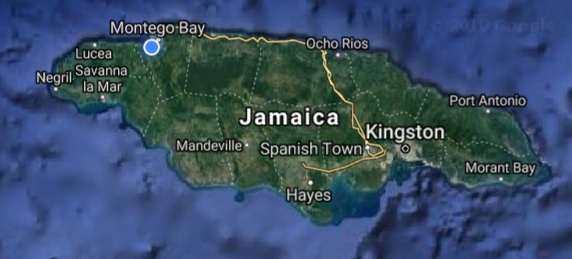 How LARGE is Jamaica