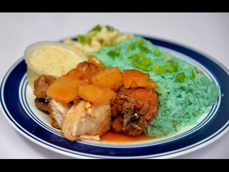 Jamaican Food Bloggers | Rameish Kitchen Blue Rice (source: Jamaica Gleaner)