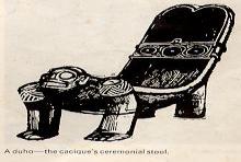 Early History of Jamaica - Arawak Chair