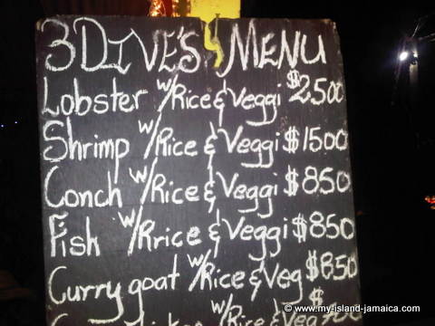 3 Dives Jerk Center Menu 3 Dives Jerk Center Menu