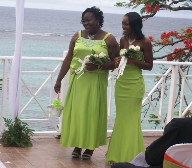 Wedding Ceremony - Bridesmaids - Tanya and Christal