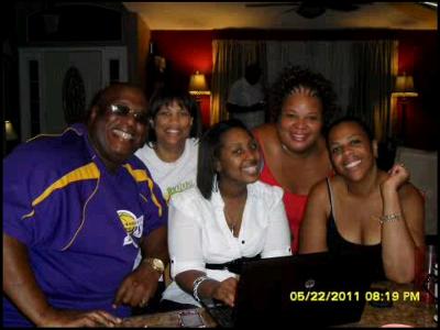 My family at their home