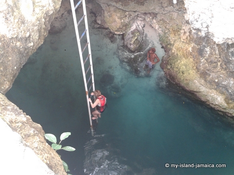 Cheap Jamaican Vacations | Blue Hole Negril