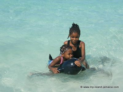 Beach Day In Jamaica