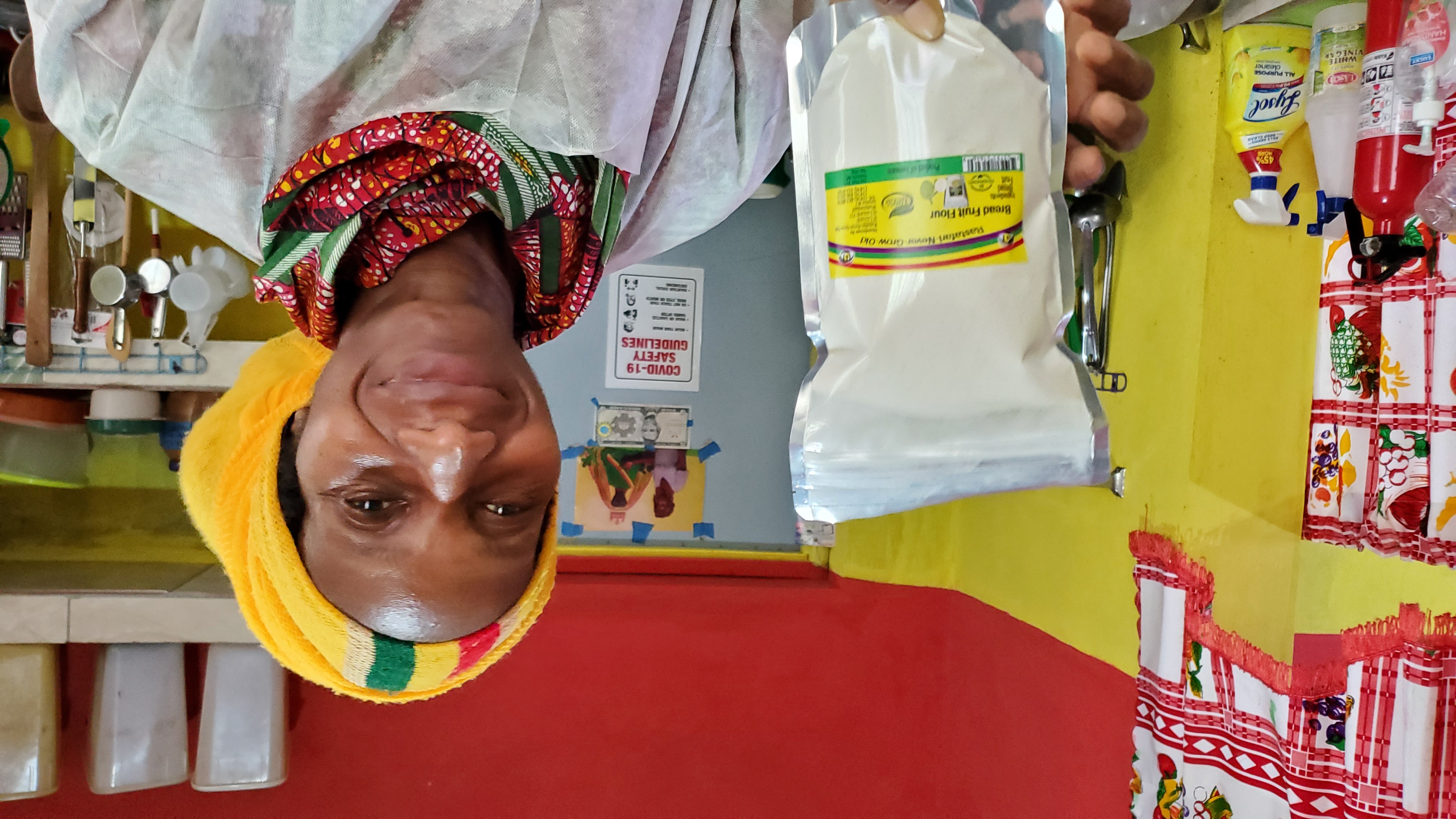 Jamaican Breadfruit Flour - Packaged