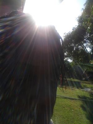 Tropical Sunrise on a face