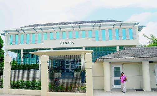 Canadian Embassy In Jamaica - Kingston, Jamaica | Photo Credit: Jamaica Observer)