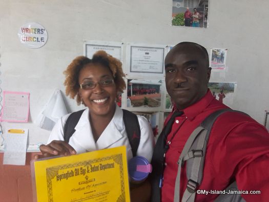 careers_day_at_jamaican_primary_school_springfield_all_age_giving_gift_wellesley