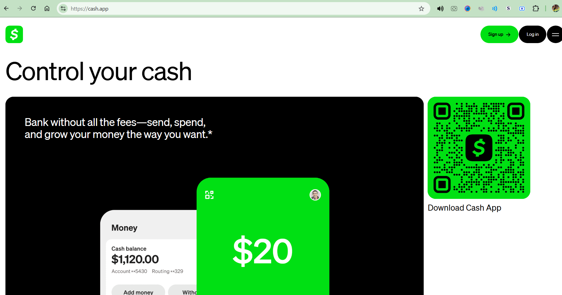 Cash App card being used at Jamaican resort