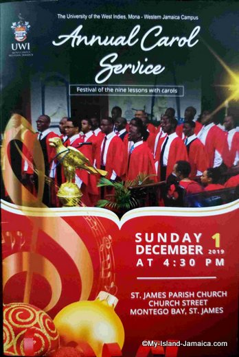 jamaican christmas carol service