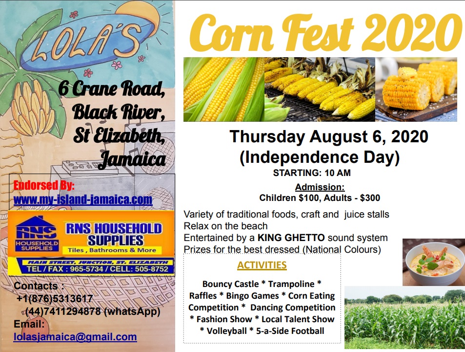 Jamaica corn fest 2020