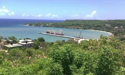 View leaving Montego Bay Jamaica