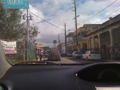 pulling into a north coast town