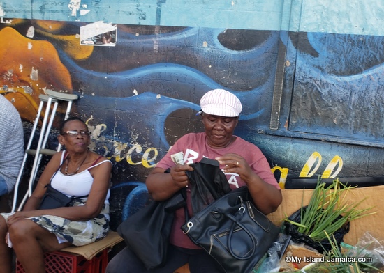 Jamaican Market Lady
