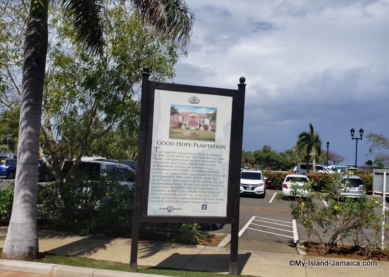 falmouth_jamaica_port_good_hope_plantation_sign
