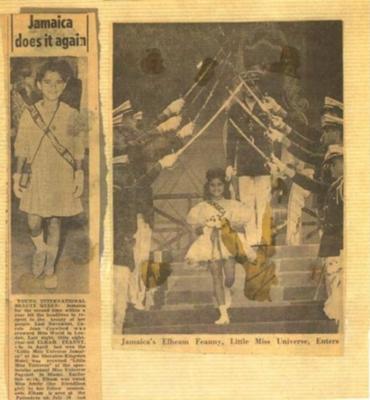 First Ever Little Miss Jamaica, crowned first ever Little Miss Universe