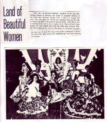 First Ever Little Miss Jamaica