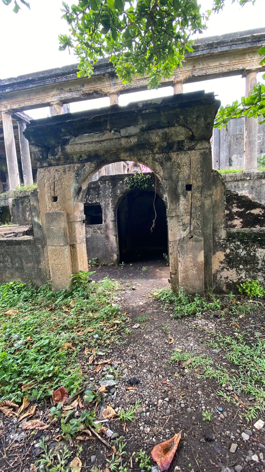 Folly Ruins Entrance - Portland