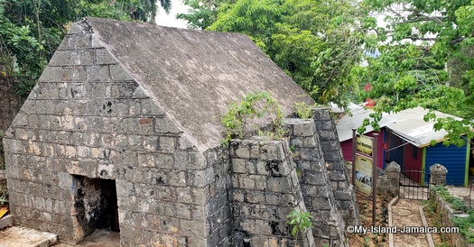 fort montego bay armoury top road view