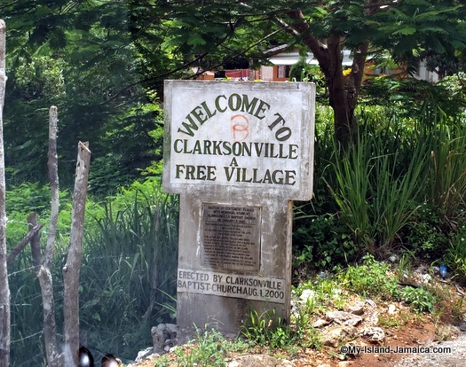Why were free villages created in Jamaica And Where Are They Located