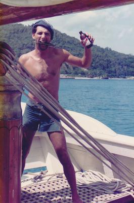 Aboard schooner Topaz - My Jamaica Experience