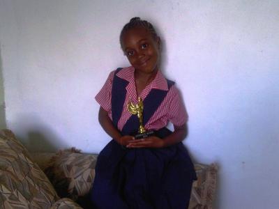 Karena With Literacy Queen Award