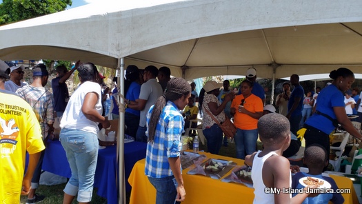 international_coastal_cleanup_day_jamaica_after_work_food