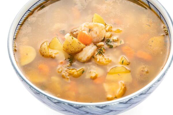 Easy Jamaican Fish Tea Recipe | Image Source: The Lemon Bowl