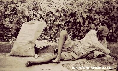 Jamaican Homeless Man