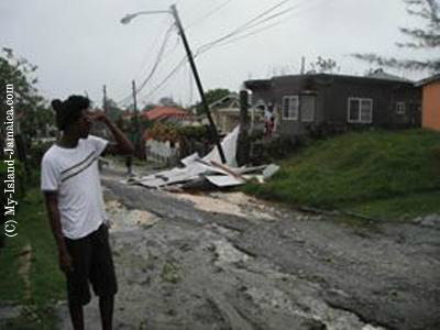 Eye Of Storm - Hurricane Sandy in Jamaica