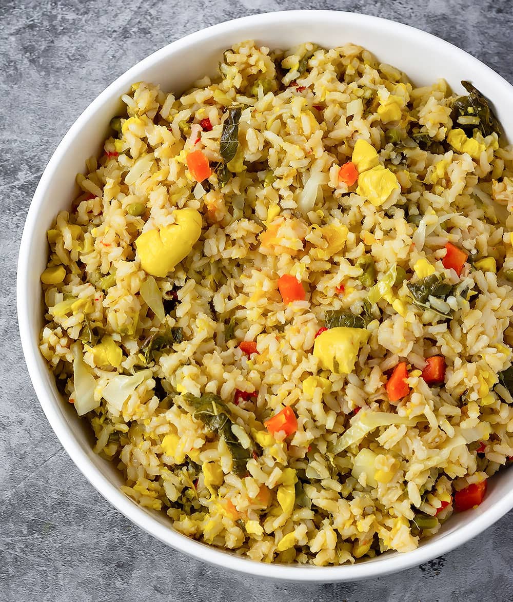Jamaican Seasoned Rice Recipe | A Simple, Flavorful One-Pot Meal