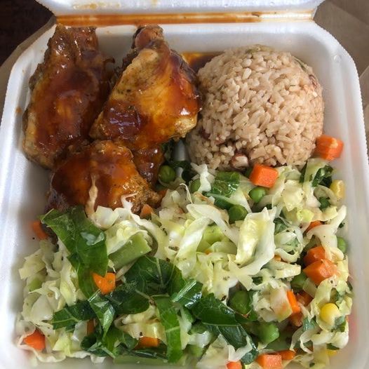 Jamaican Box Food For Breakfast, Lunch Or Dinner