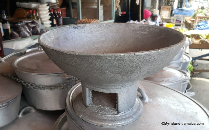 Jamaican Utensils | Coal Pot
