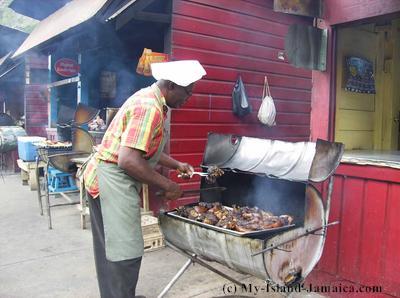 Jamaican Jerk Vendor