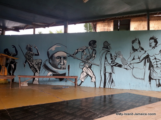 what happened in Jamaica in | Asafu Yard, Charlestown Maroons