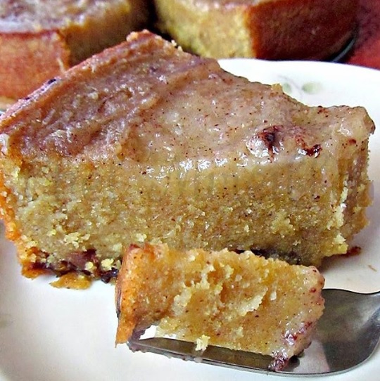 Jamaican Cornmeal Pudding