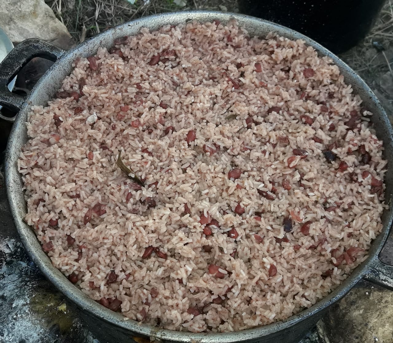Jamaican Utensils | Dutch Pot With Rice & Peas