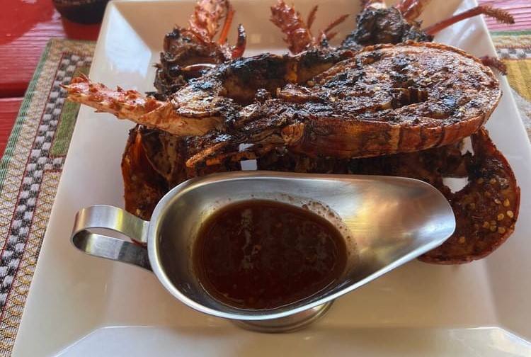 Jamaican Jerk Food | Jerk Lobster