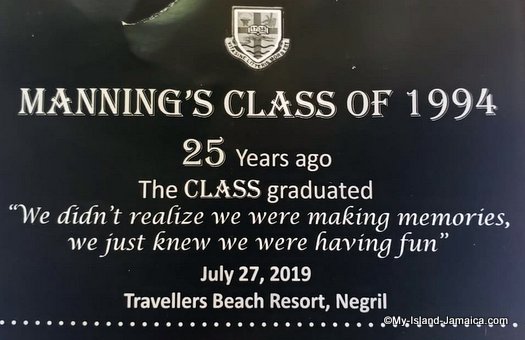 mannings class of 1994 reunion banner