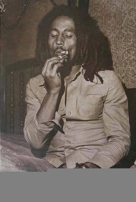 Bob Marley Smoking