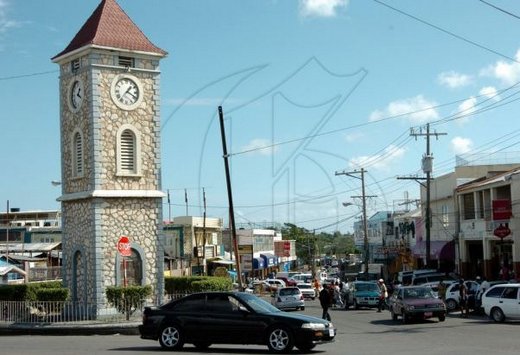 Clock Tower In MayPen, Clarendon
