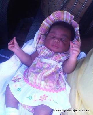 baby gayle - 1 day old