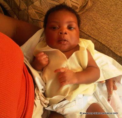 baby gayle - two weeks old