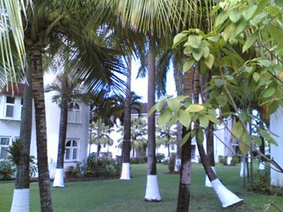 Walking through to the Apartments At Sand Castles