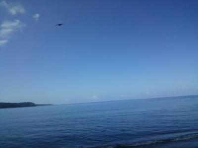 HOPE BAY, PORTLAND...THE SEA REACHING TO THE SKY