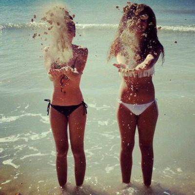 At The Beach In Negril