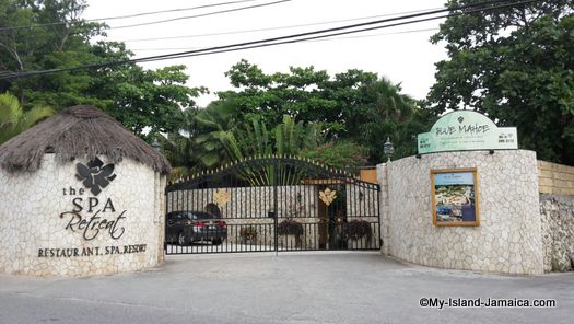 negril_jamaica_resorts_the_spa_retreat_hotel_gate_